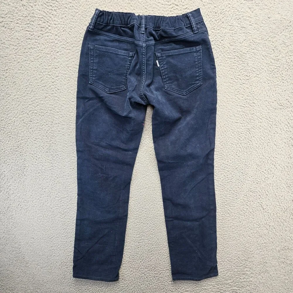 Levis Pants Mens Size 30x30 Blue Straight Leg Stretch‎ Elastic Waist